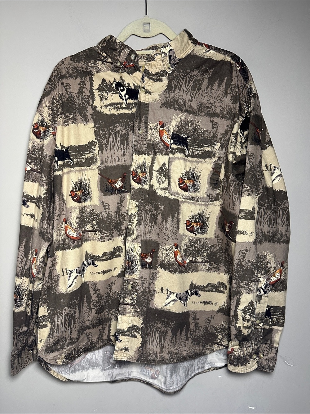 Field Tested by Outdoor Life Hunting Camo Animal Button-Up Shirt